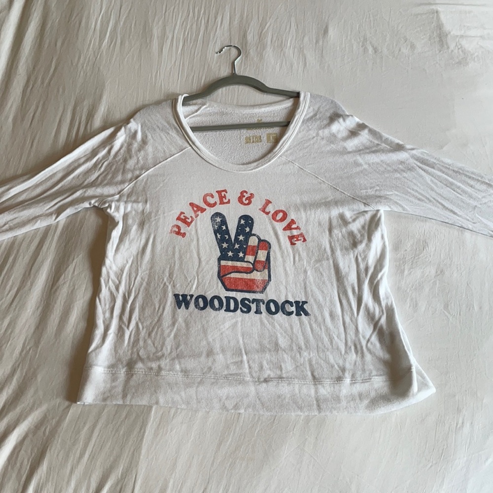 Woodstock “Peace & Love” sweatshirt